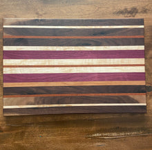 Load image into Gallery viewer, Exotic Edge Grain Cutting Board
